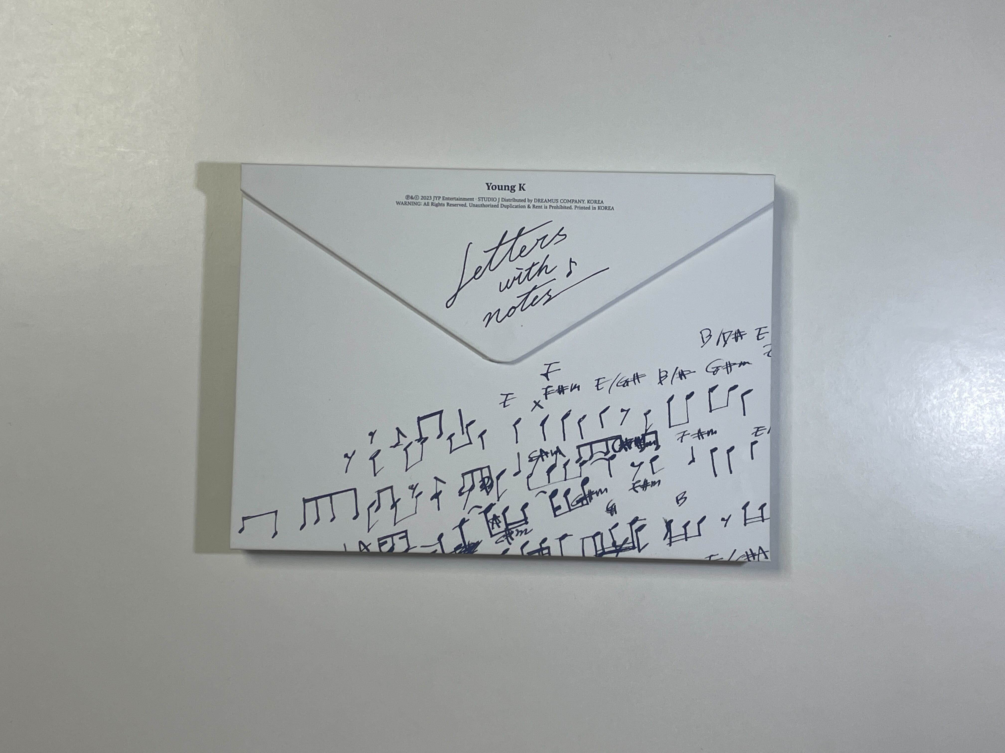 영케이 Letters with notes / Eternal (솔로 데뷔) 앨범
